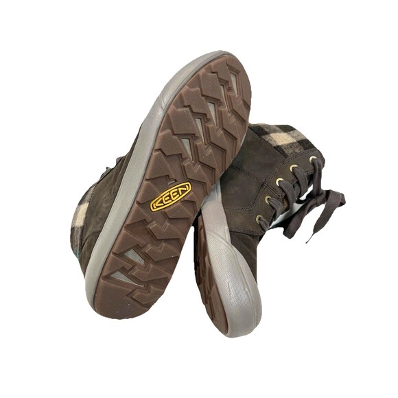 Keen Elena Mid Insulated Ankle Boot Womens Size 7.5 Lace Up Warm Hiker Bootie - Picture 5 of 10